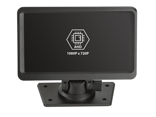 7" UNIVERSAL AHD MONITOR MED 2 VIDEO INDGANGE