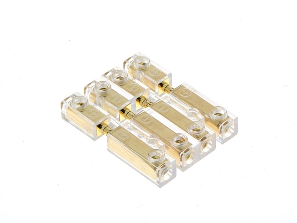 KLEMRÆKKE GULD 4 KANAL