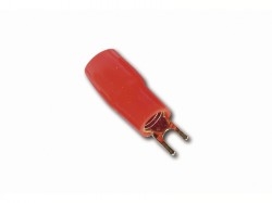 GAFFELSKO 25MM² RØD (GULD)