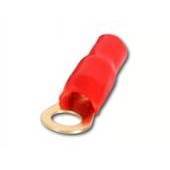 RINGKABELSKO 16 MM2 RØD M8 (GULD)