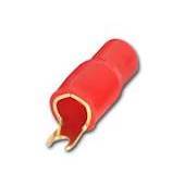 GAFFELSKO 35MM² RØD (GULD)