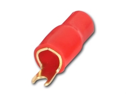 GAFFELSKO 35MM² RØD (GULD)