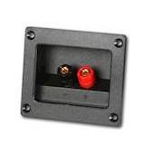 FIRKANTET TERMINAL 2 TILSLUTNINGER TIL BANANSTIK