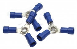 BLÅ 1,0 - 2,5mm² STELPUNKT 3 VEJS 100 STK.