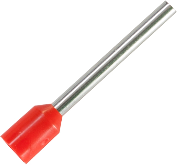 AUDIO SYSTEM KABELTYLLER 1,5MM² RØD (100 STK.)