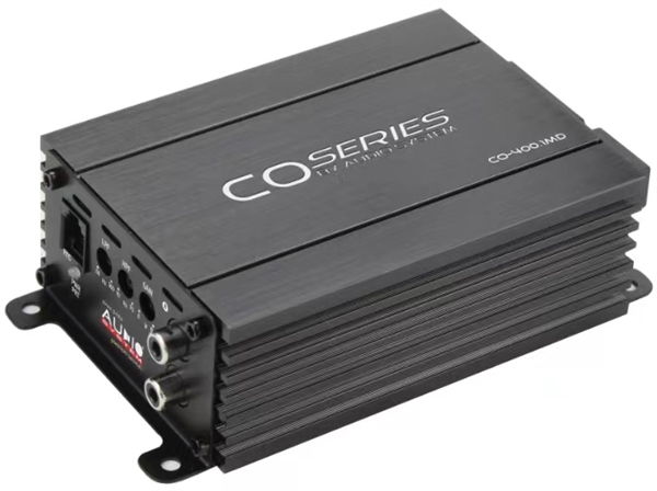 AUDIO SYSTEM CO-400.1 MD MINI MONO FORSTÆRKER 1 OHM STABIL (400-WRMS)