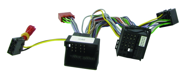 T-KABEL (Parrot adapter) TIL BMW. FULDT MONTERET M/LØS KL.15 LEDNING