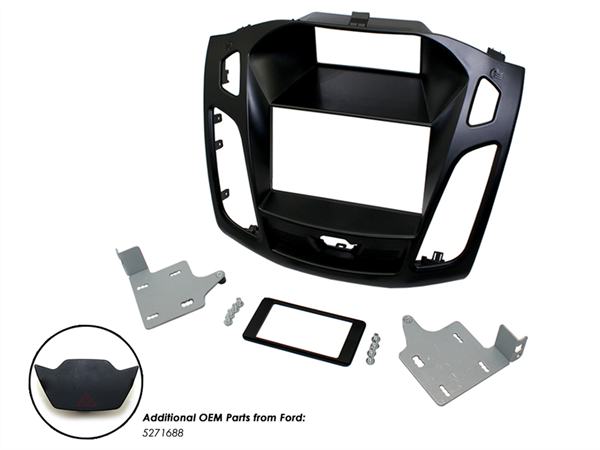 DOBBEL DIN RAMME FORD FOCUS 2014>