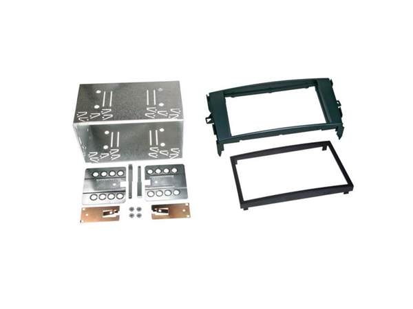 DOBBEL DIN RAMME TOYOTA AURIS SORT