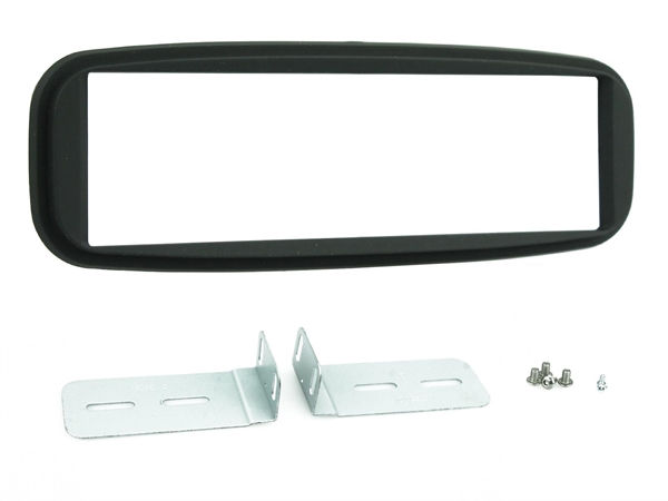 RADIORAMME 1DIN RENAULT CLIO 2012 > 2017 SOFT TOUCH GRÅ