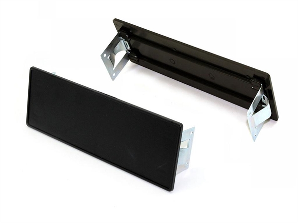 UNIVERSIAL RADIO DÆKPLADE MED METALCLIPS