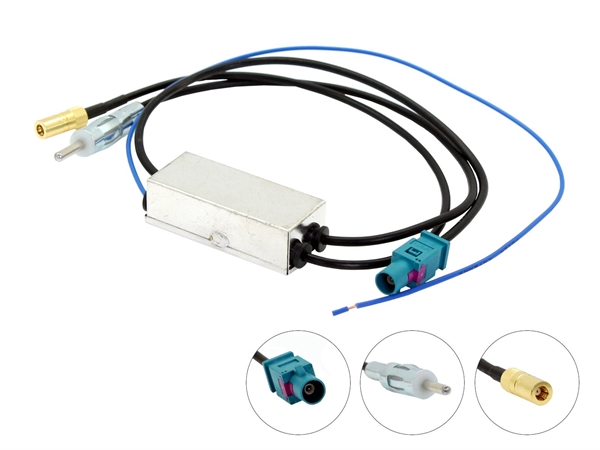 ANTENNE SPLITTER DAB/DAB+ TIL PHANTOM ANTENNER