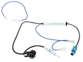 STANDART FAKRA(HAN) TIL DIN/ISO 12V PHANTOM ANTENNE ADAPTOR