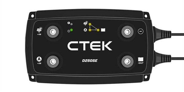 CTEK D250SE DC TIL DC OPLADER TIL FORBRUGSBATTERIER