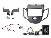 KOMPLET MONT. KIT FORD FIESTA 2008 > 2010 UDEN DISPLAY. SORT