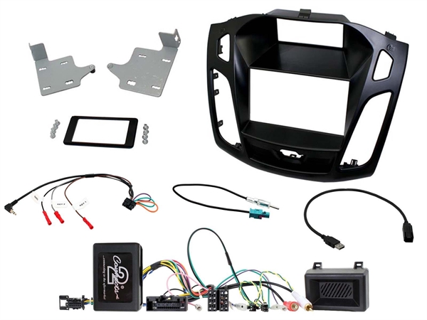 KOMPLET MONT. KIT FORD FOCUS 2014 > (IKKE SYNC MODELLER)