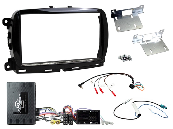 KOMPLET MONT. KIT FIAT 500 2015 > 2021 UDEN U-CONNECT
