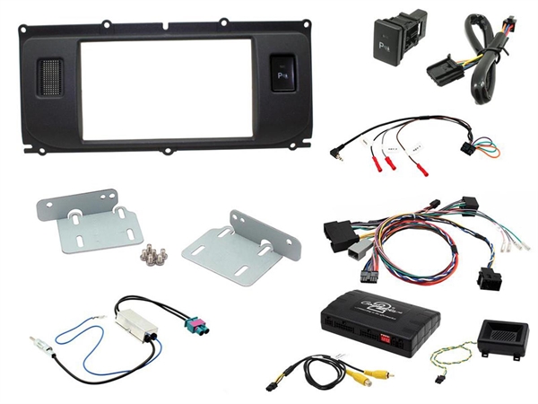 KOMPLET MONT. KIT LAND ROVER EVOQUE 2011 > 2014 MED 5" DISPLAY