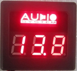 DIGITALT VOLT METER MED RØD LED DISPLAY