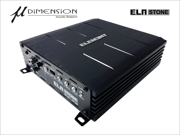 u-DIMENSION ELA STONE 2 KANAL FRD FORSTÆRKER 600 WATT