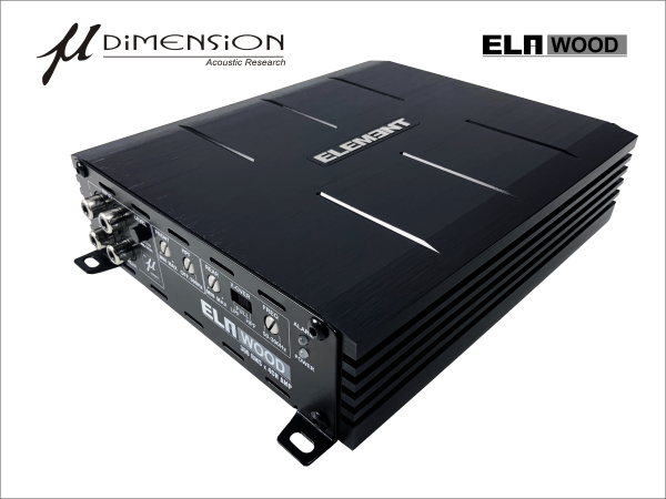 u-DIMENSION ELA WOOD 4 KANAL FRD FORSTÆRKER 1200 WATT