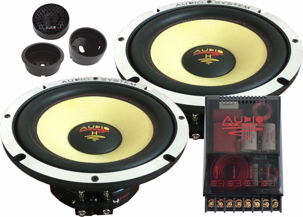 AUDIO SYSTEM H 165-4 EVO 2. 2-OHM Doppelkomposystem