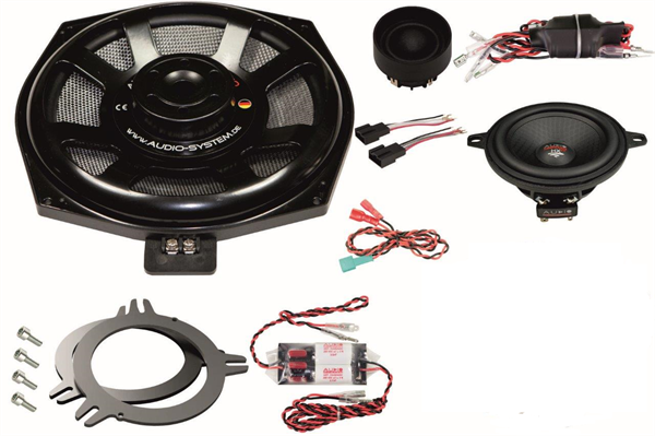 AUDIO SYSTEM HXFIT BMW UNI EVO3 3-way part-active front system