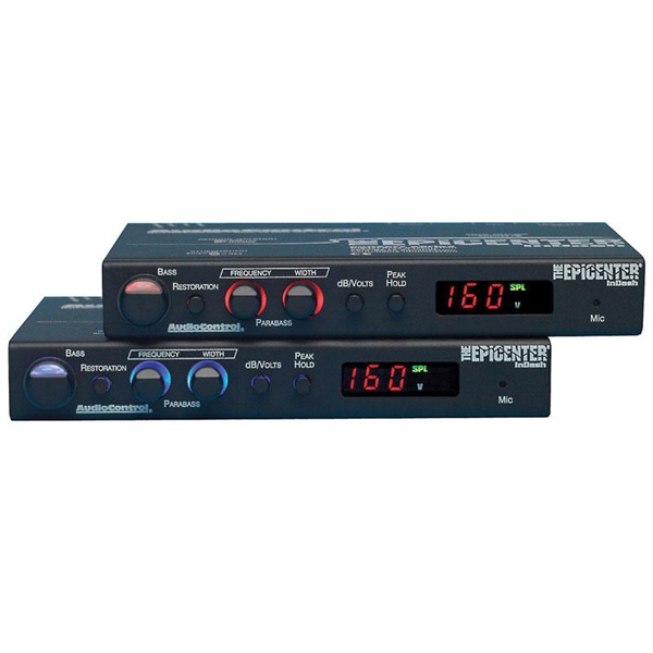 AUDIOCONTROL THE EPICENTER INDASH MED SPL/VOLT DISPLAY