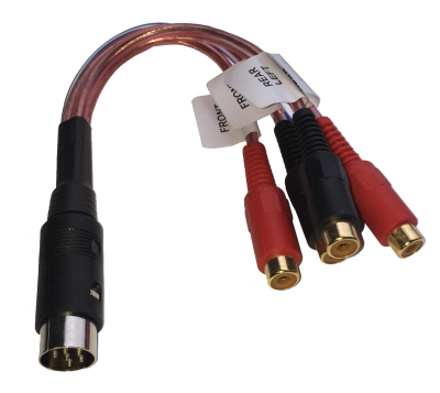 FORSTÆRKER ADAPTER RCA UD ORIGINAL VOLVO HEADUNIT