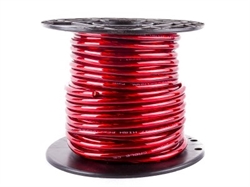 10MM2 KABEL RØD KOBBER TRANSP. 25M