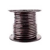 10MM2 KABEL SORT KOBBER TRANSP. 25M