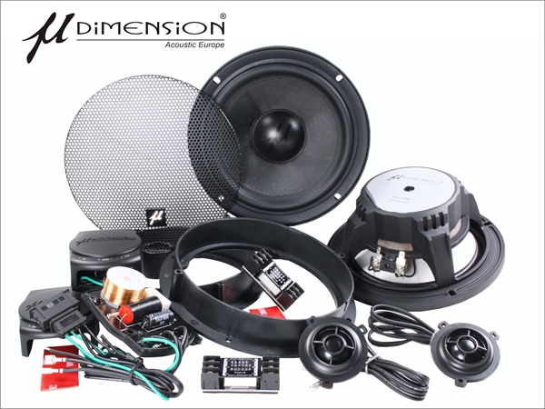 u-DIMENSION ProZ Comp 6V 16cm VW Golf 6+7 OEM Upgrade (AUDIOPHILE)
