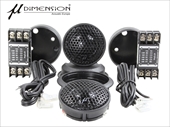 u-DIMENSION 25mm - High Performance Silk Dome Tweeter