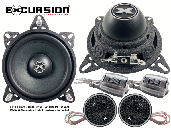 EXCURSION PX 4C 100MM DIN/ BMW/ MERCEDES