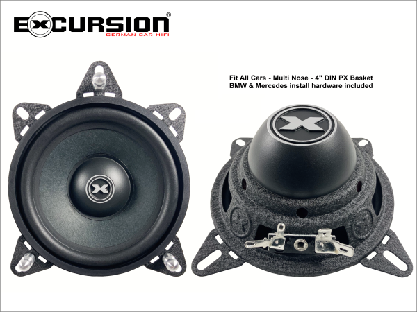 EXCURSION PX 4M 100MM FULL RANGE DIN/BMW/MERCEDES