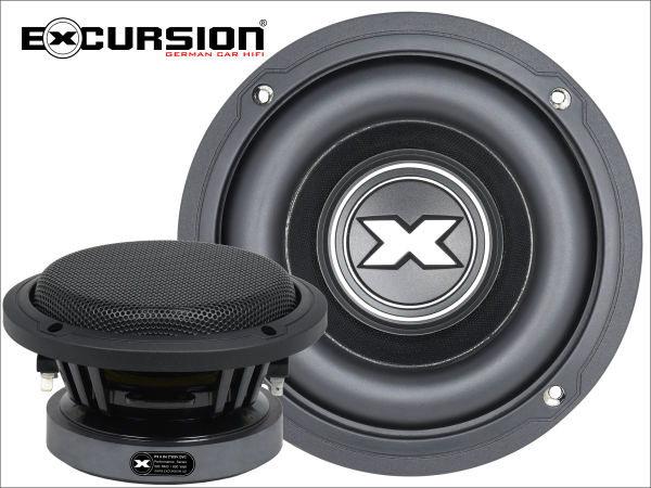 EXCURSION PX 6 D2 - 300 RMS / 800 Watt 2 X 2 OHM MED GITTER