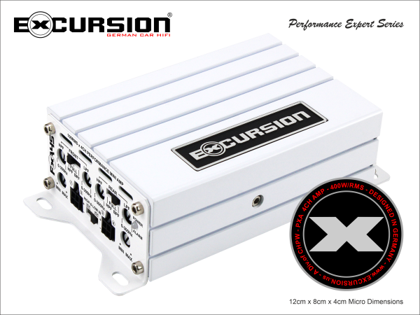 EXCURSION PXA 45 4 KANAL MINI FORSTÆRKER