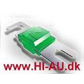 CONNECTION SFA 030,MINI-ANL SIKRING 30 AMP. 2 STK. GRØN