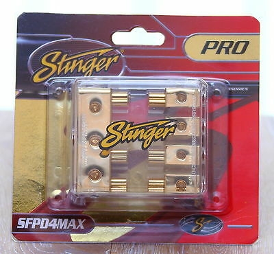 STINGER 4x MAXI SIKRINGSKOLDER 3x25mm2 til 4x10mm2 GULD
