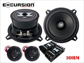EXCURSION SHX 5C DB 3 OHM HIGH POWER DOBBELT KICK BAS