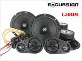 EXCURSION SHX 6.3C DB 165mm/staging composæt 3-vejs HIGH POWER DOBBELT KICK BAS