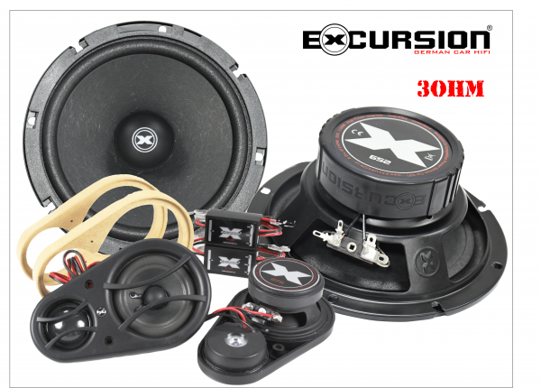 EXCURSION SHX 6.3C 165mm/staging composæt 3-vejs HIGH POWER