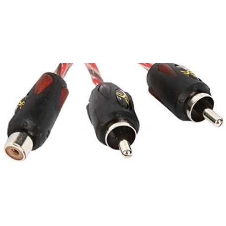 STINGER 4000 SERIE TWISTED RCA Y-KABEL HUN TIL 2 HAN