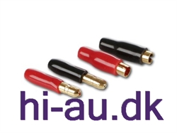 RUNDSTIK FORGYLDTE 2 sæt