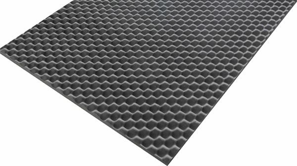 STEG S15 GUMMI SKUM 90 x 50 CM 15MM TYK