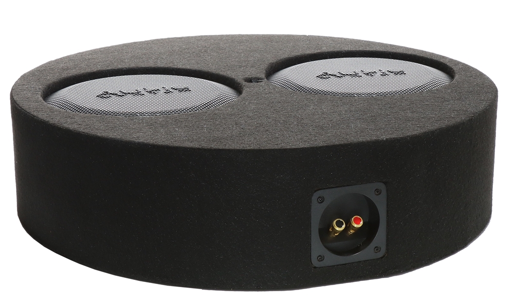 AUDIO SYSTEM PORTED SUBFRAME R 08 FLAT-2 EVO3-D4 (4 OHM KAN LAVES TIL 1 ...