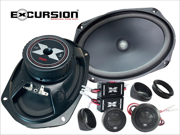 EXCURSION SX 69C 6x9 composæt 2-vejs m/gitter