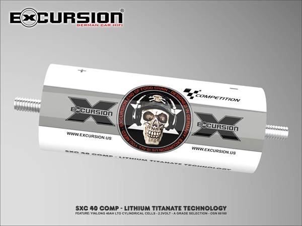 EXCURSION SXC 40 COMP - 40AH LTO - A GRADE
