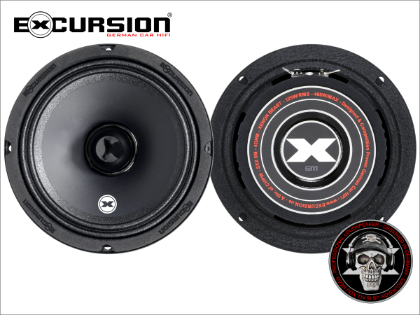 EXCURSION SXX  6,5" MELLEMTONER