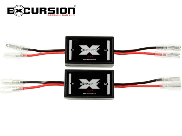 EXCURSION XLR 4 -4db diskant modstand